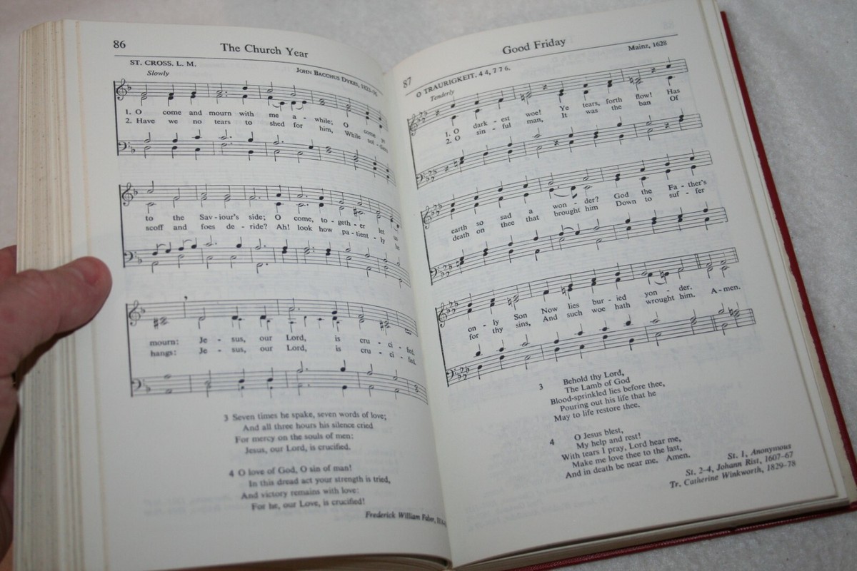 洋書　古書　worship and service hymnal 1958 Vintage Lutheran Service Book And Hymnal 1958 Gospel Song