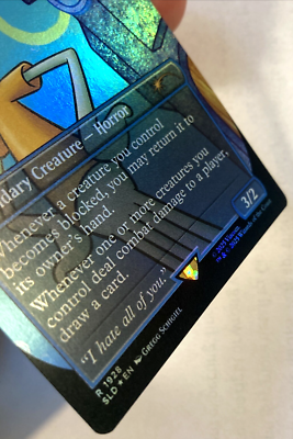 MTG Squidward, Sarcastic Snob RAINBOW FOIL Secret Lair x SpongeBob 1928 NM  | eBay