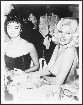 Jayne Mansfield Sophia Loren Jayne Mansfield, Sophia Loren Throw
