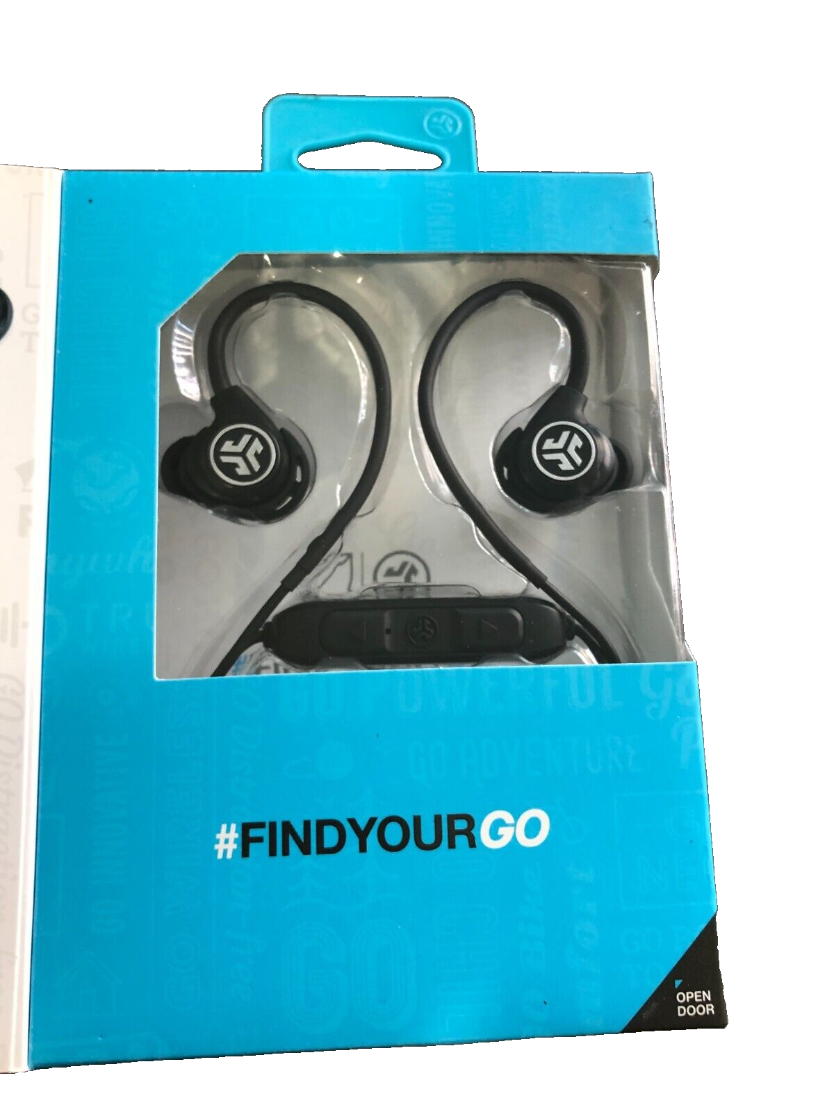 JLab FitSport 3 Wireless Fitness Gym Bluetooth Earbuds Volume+Track