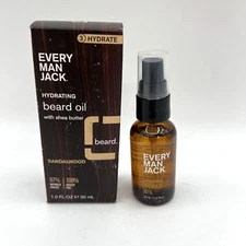 Every Man Jack Beard Oil Sandalwood 1 Oz 1 Pack