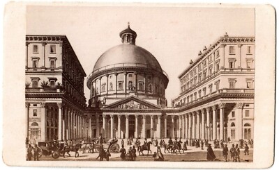 Cdv.Italien.Italia.Mailand.Mailand.Kirche St. Karl Borromäus.Orig.Foto.Album. 