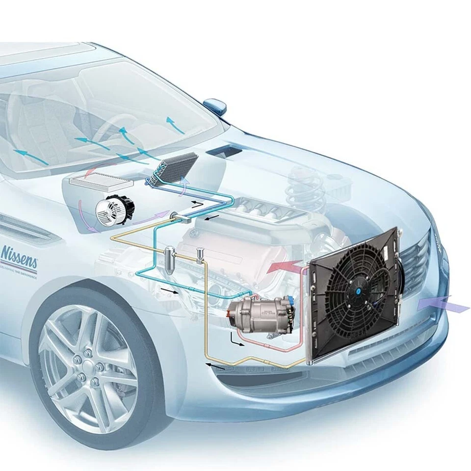 12V Underdash Heat&Cool Car Air Conditioner Universal Electric Truck Cab AC Unit - Image 3 of 4