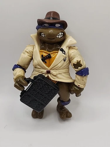 Vintage 1990 Playmate Toys Teenage Mutant Ninja Turtles Donatello Undercover