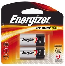 (24)  Energizer  EL123APB2 2 PACK 3V Lithium Photo Battery