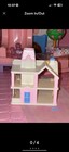 Dollhouse pink white blue plastic miniature DREAM 4” playskool replica  — photo 3