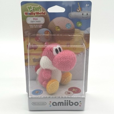 Nintendo - Amiibo - Yoshi's Wolly World - Pink Woll Yoshi - NEU