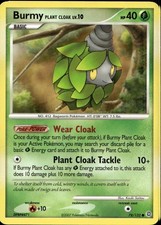 Burmy Plant Cloak 78/132 Common DP Secret Wonders Pokemon