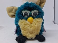 Tiger Electronics Furby Yellow Blue Dragon Series Tested Not Working. R