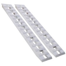 6600 lbs -Duty Aluminum Loading Ramps for Motorcycles, ATVs, UTVs 