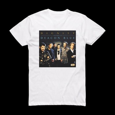 Deacon Blue White Color Cototn Full Size Shirt AD828