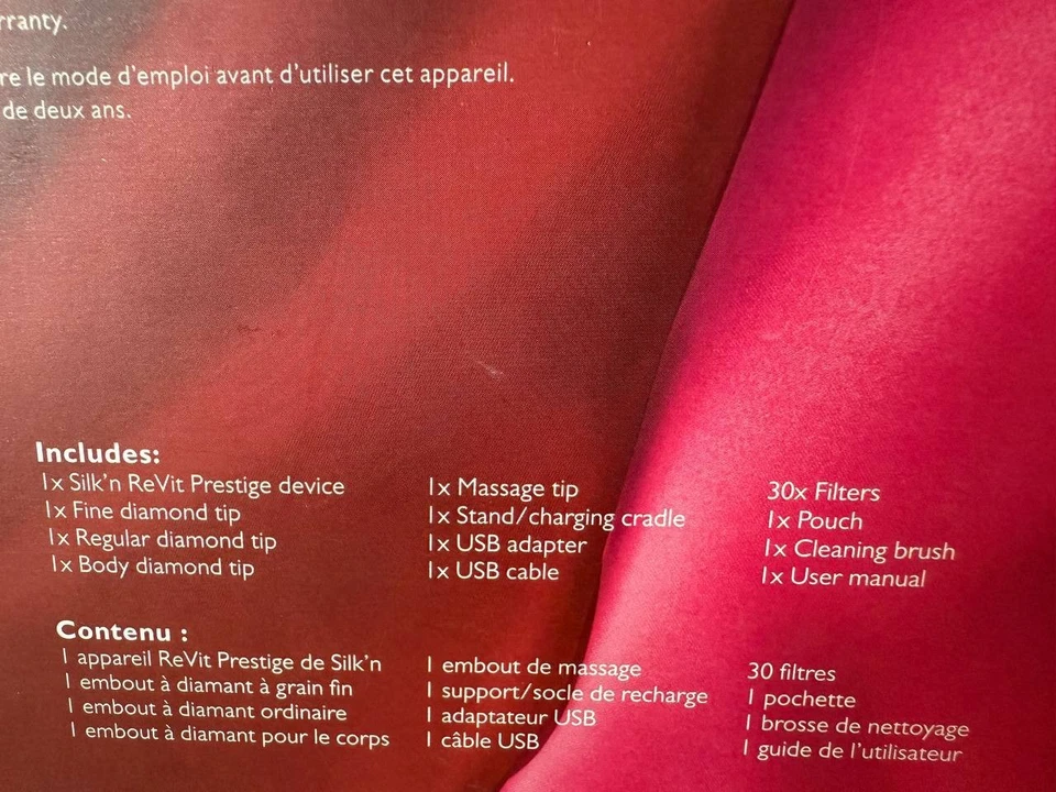 Dispositivo de microdermabrasión Silk'n ReVit Prestige Diamond con modo automático de aspiradora Foto 4 de 4