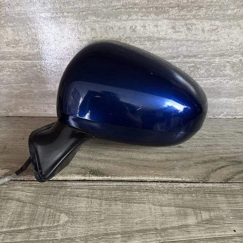 🥇 2010-2015 Toyota Prius Drivers Side Right Side View Power Door Mirror Blue