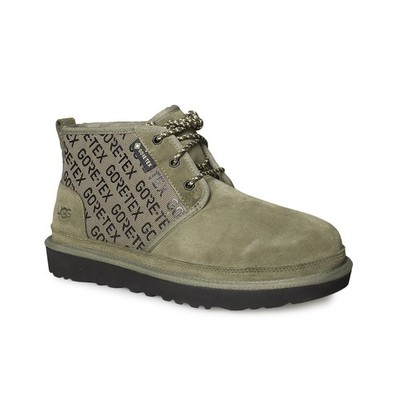 UGG NEUMEL MOSS GREEN SUEDE/ SHEEPWOOL CHUKKA ANKLE BOOTS Men 10 US 43 EU Flawed UGG | Shoes | Ugg Neumel Moss Green Suede Sheepwool Chukka  main image 2