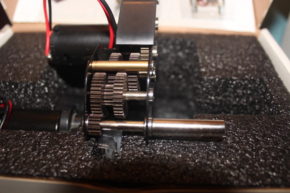 Torro/Taigen 1:16 - 7:1 Getriebe, CNC gefräster Stahl, 64,5mm Achsen neu in OVP - Bild 2 von 4