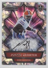 2021 Wild Card Alumination NIL Collegiate Edition 6/99 Justin Shorter Auto 2b7