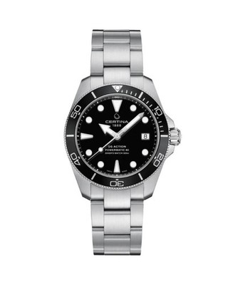 CERTINA Men Analog Automatic Casual Watch Classic Dress Black Dial Waterproof Ro