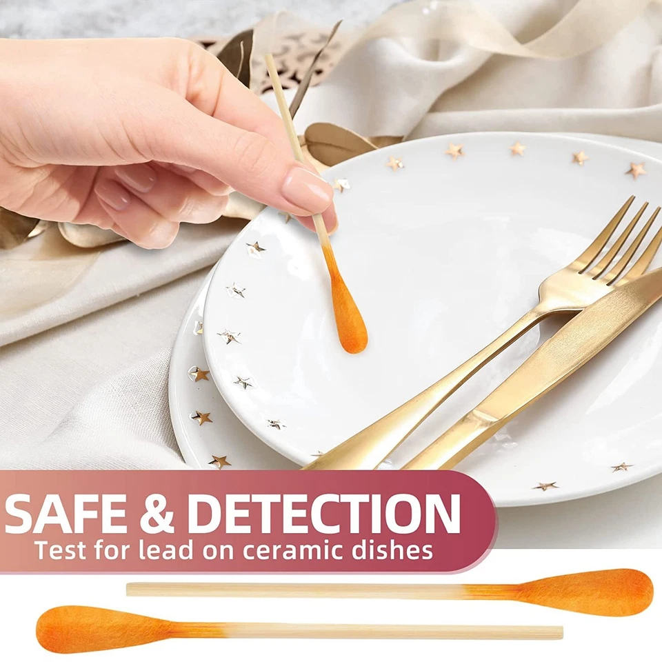 Kit de Test de Plomb - Kit de Test de Peinture au Plomb, éCouvillon de Cont5743 - Photo 4/4