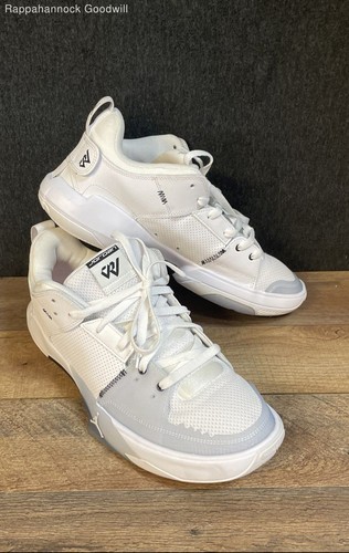 Nike Jordan One Take 5 Russell Westbrook White Wolf Grey Basketball Size 12