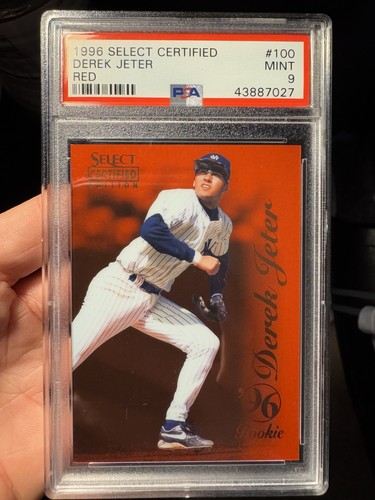 1996 Select Certified Derek Jeter Red PSA 9 #100