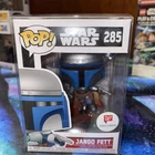 Funko Pop Star Wars Jango Fett #285 Walgreens Exclusive . Tear On Box