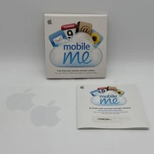 Apple MobileMe Retail Box w/ Apple Stickers &Documentation ONLY - No Software