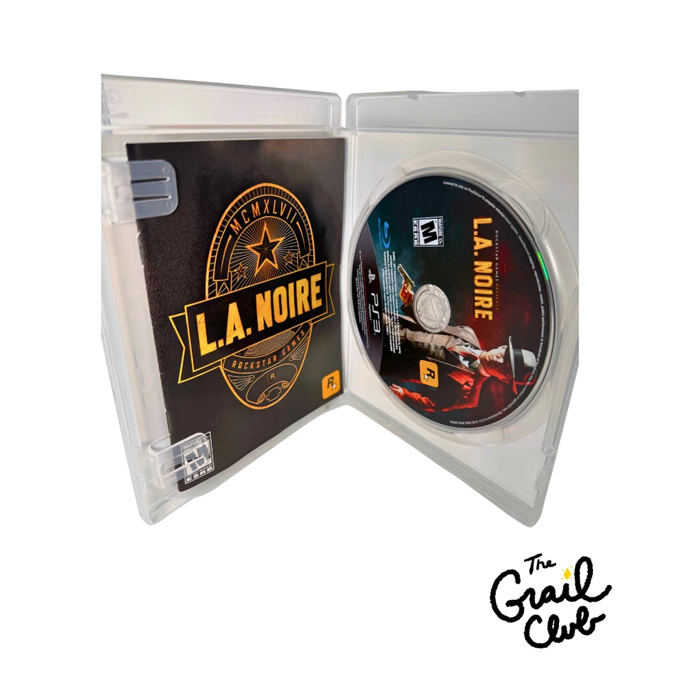 PS3 Game Lot - LA Noire, God of War III, Heavy Rain - CIB - Free Ship - Image 4 of 4