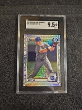 @2020 BOBBY WITT JR. (RC) SGC 9.5 MT+ 1st Bowman Chrome #BCP-25 Mega Box Mojo