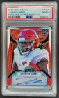 2023 Leaf Metal Jahmyr Gibbs Portrait Auto Mojo Red 1/1 PSA 10 MH7