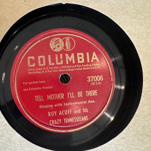 Vintage 78 RPM Plattenalbum Buch mit 10 Schallplatten; Inc. The Carter Family Ernest Tubb - Bild 9 von 24