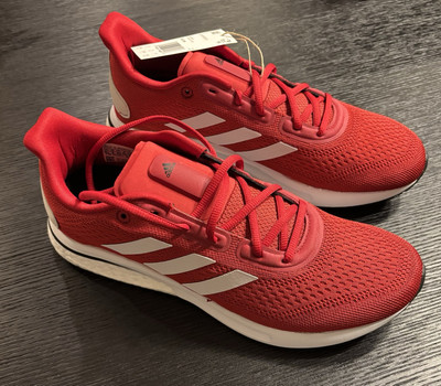 Adidas Supernova Men s 8.5 Scarlet/White Nebraska Cornhuskers
