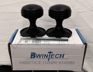 BWINTECH SET (2pcs) BEEHIVE INTERNAL METAL DOOR KNOBS (NO SCREWS INC) CG H74
