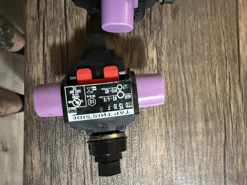 24 PACK SICAME INSULATION PIERCING CONNECTOR 3AWG-4/0 (Main)  #10-#2 (tap Side) - Image 2 of 4