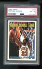 1993-94 Topps #384 Michael Jordan PSA 8 Graded Card Reigning Scoring Leader NBA