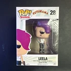 Funko PoP! Animation FUTURAMA - # 28 LEELA 2015 Vaulted  - DAMAGED Box