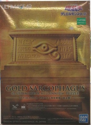 Bandai Millennium Puzzle Aufbewahrungsbox Golden Tower gebraucht