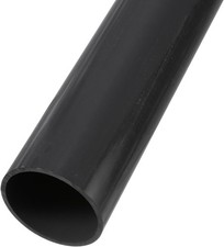 OD 75mm PVC Pipe Plastic Rigid Tubing Round High Impact Drain Pipe 650mm Long UK