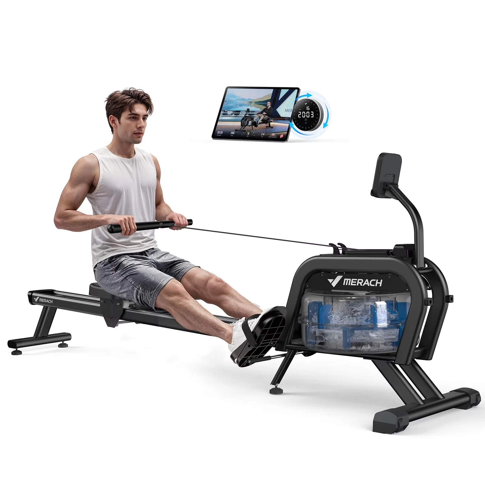 MERACH Rowing Machine - Thumbnail 3
