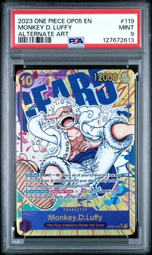 2023  Monkey D Luffy Gear PSA 9