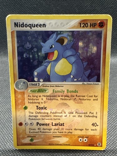 Nidoqueen 9/112 EX FireRed & LeafGreen Reverse Holo MP/HP
