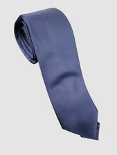 VAN HEUSEN Mens Blue Solid Textured Stain Shield Classic Neck Tie 62X2.75