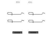 Bosch ZubehöRsatz, Scheibenbremsbelag Hinterachse U.A. FüR CitroËN, Peugeot