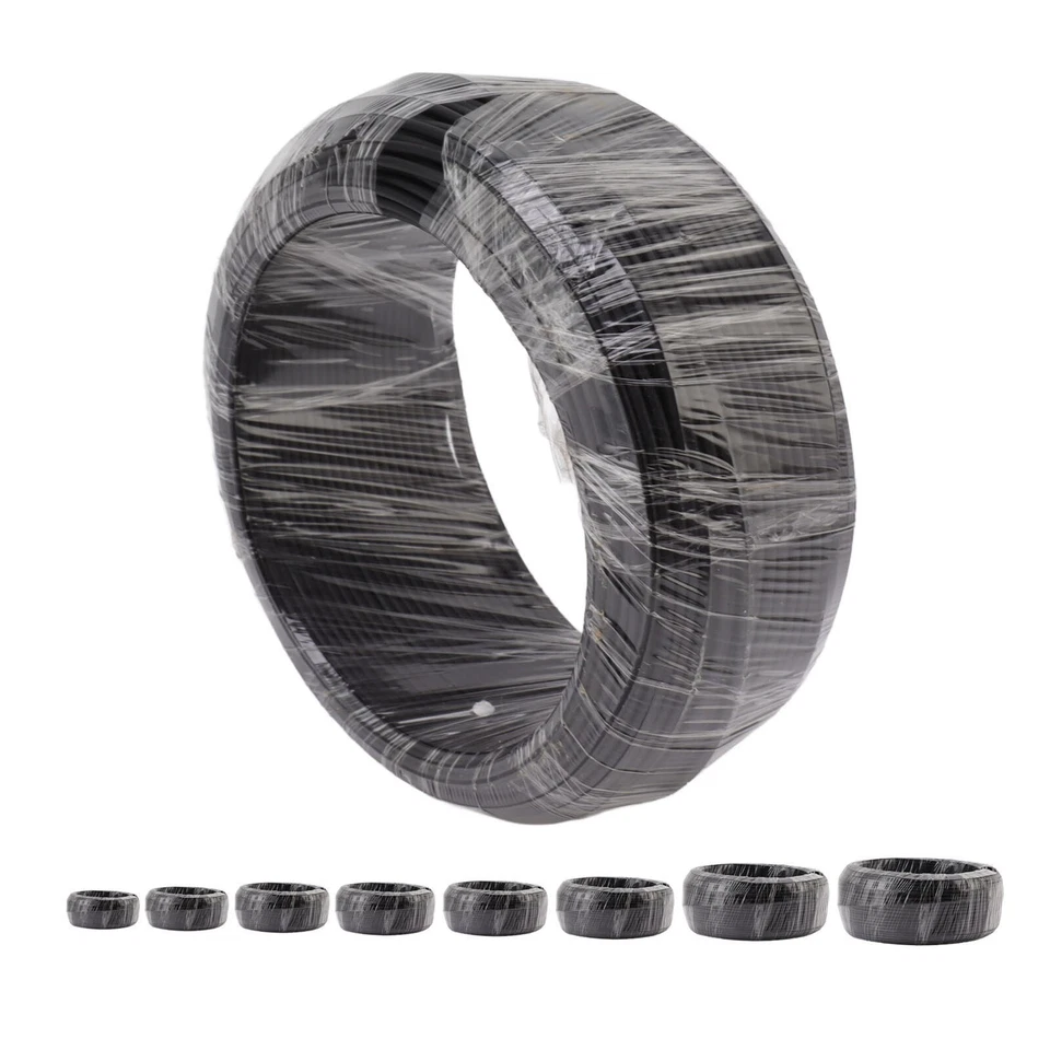 Alambre Bonsai Alambre Aluminio Bonsai Árbol Entrenamiento Alambre 500g Negro para Jardín Foto 2 de 4