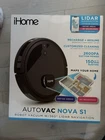BRAND NEW SEALED iHome  Autovac Nova S1 Robot Vacuum w/360 Degree LiDAR