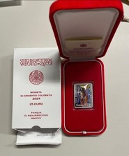 NL* VATICANO FRANCESCO 25 EURO ARGENTO 2024 PASQUA RESURREZIONE Proof set Zecca