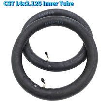 CST 14x2.125 Bike Inner Tube with Bent Valve for Electric Scooter E-bike Wheel