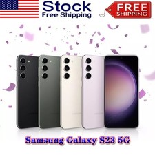 New Sealed Samsung Galaxy S23 SM-S911U 128GB CDMA GSM FULLY Unlocked Smartphones