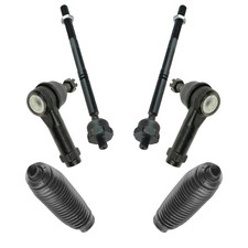 TRQ Front Steering Kit F-150 04-08, Mark LT 06-08 - Inner & Outer Tie Rods