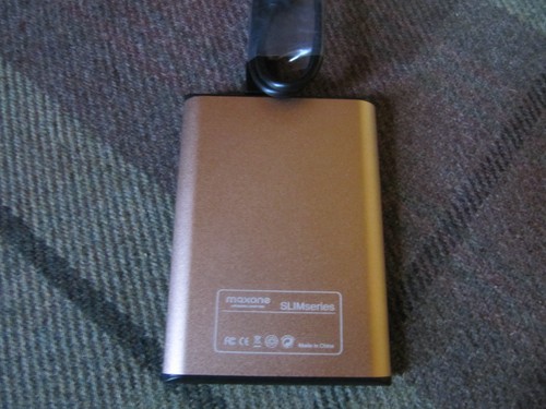 Maxone 320GB HDD External Portable Hard Drive with USB lead - Afbeelding 3 van 5