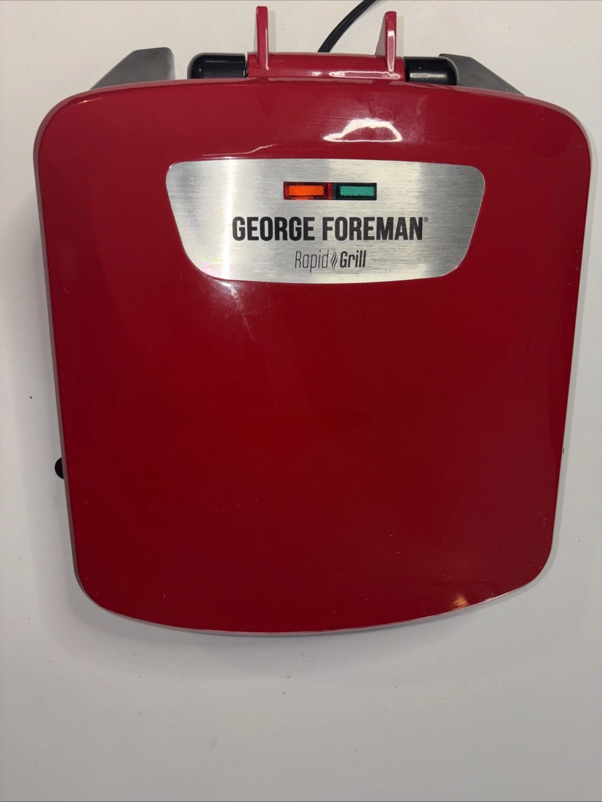 George Foreman Removable Plate Electric Indoor Grill and Panini Press
